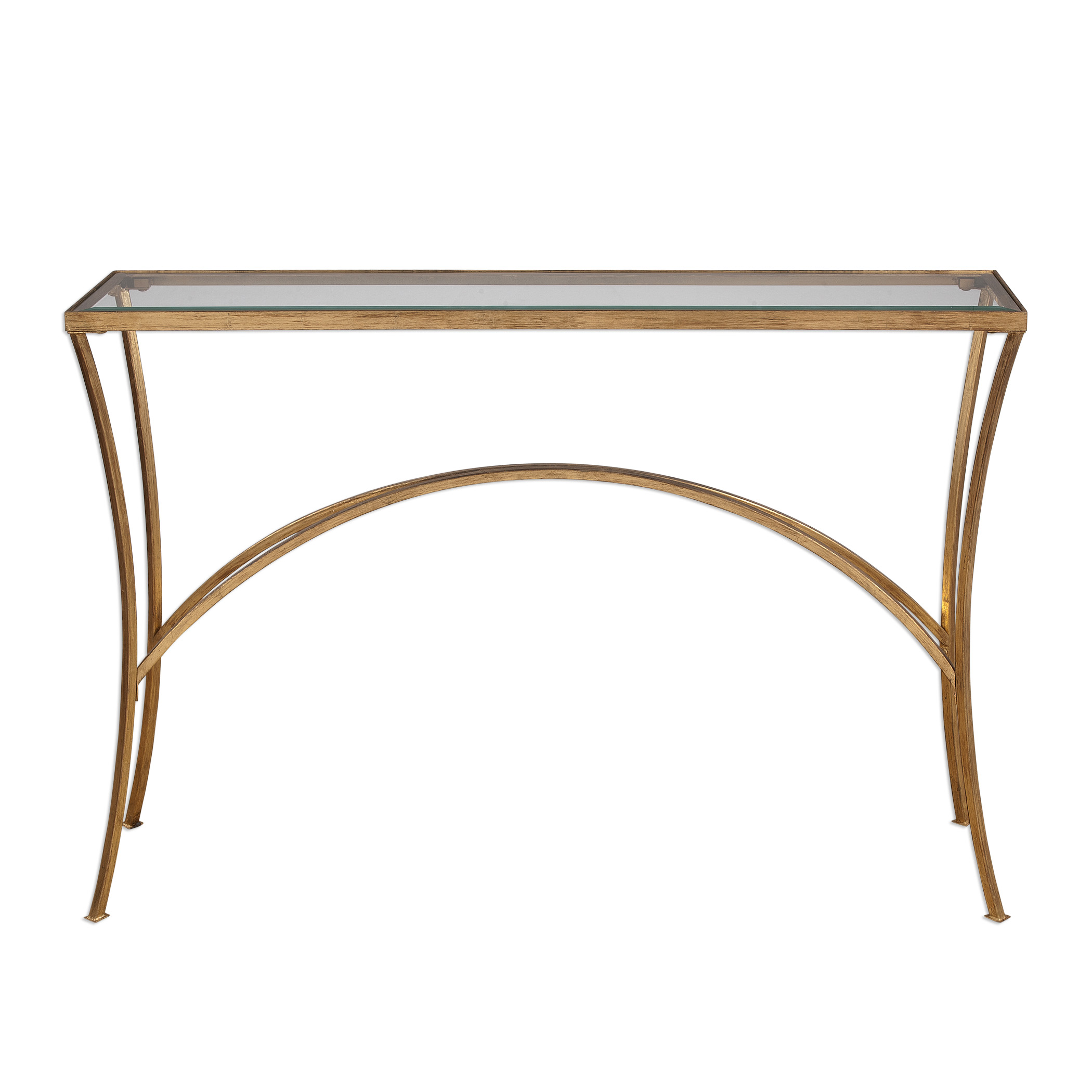 Picture of ALAYNA GOLD CONSOLE TABLE